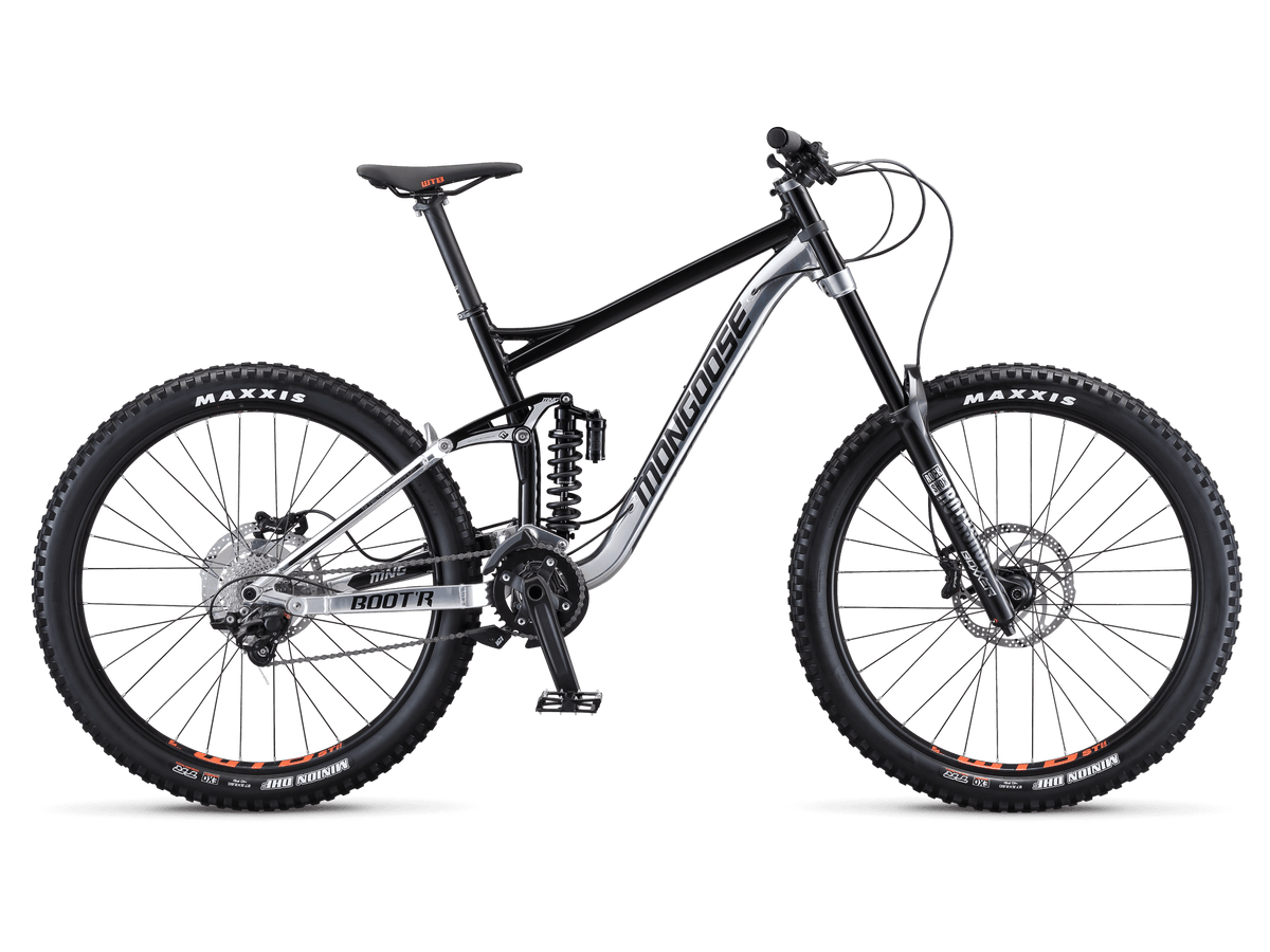 Mongoose Boot'r 27.5-inch Full Suspension Downhill Mountain Bike