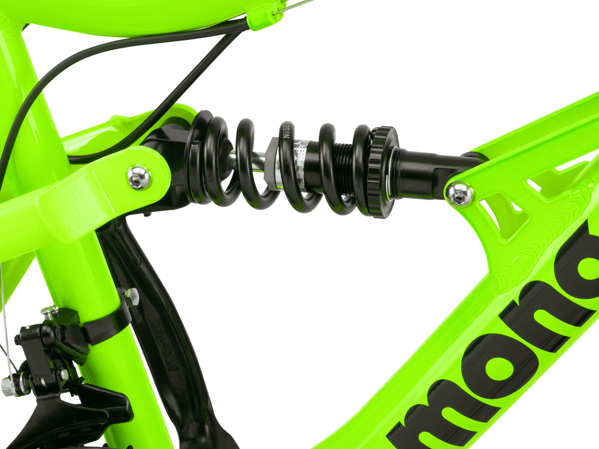 Mongoose Status 24-inch Kids Full Suspension Mountain Bike
