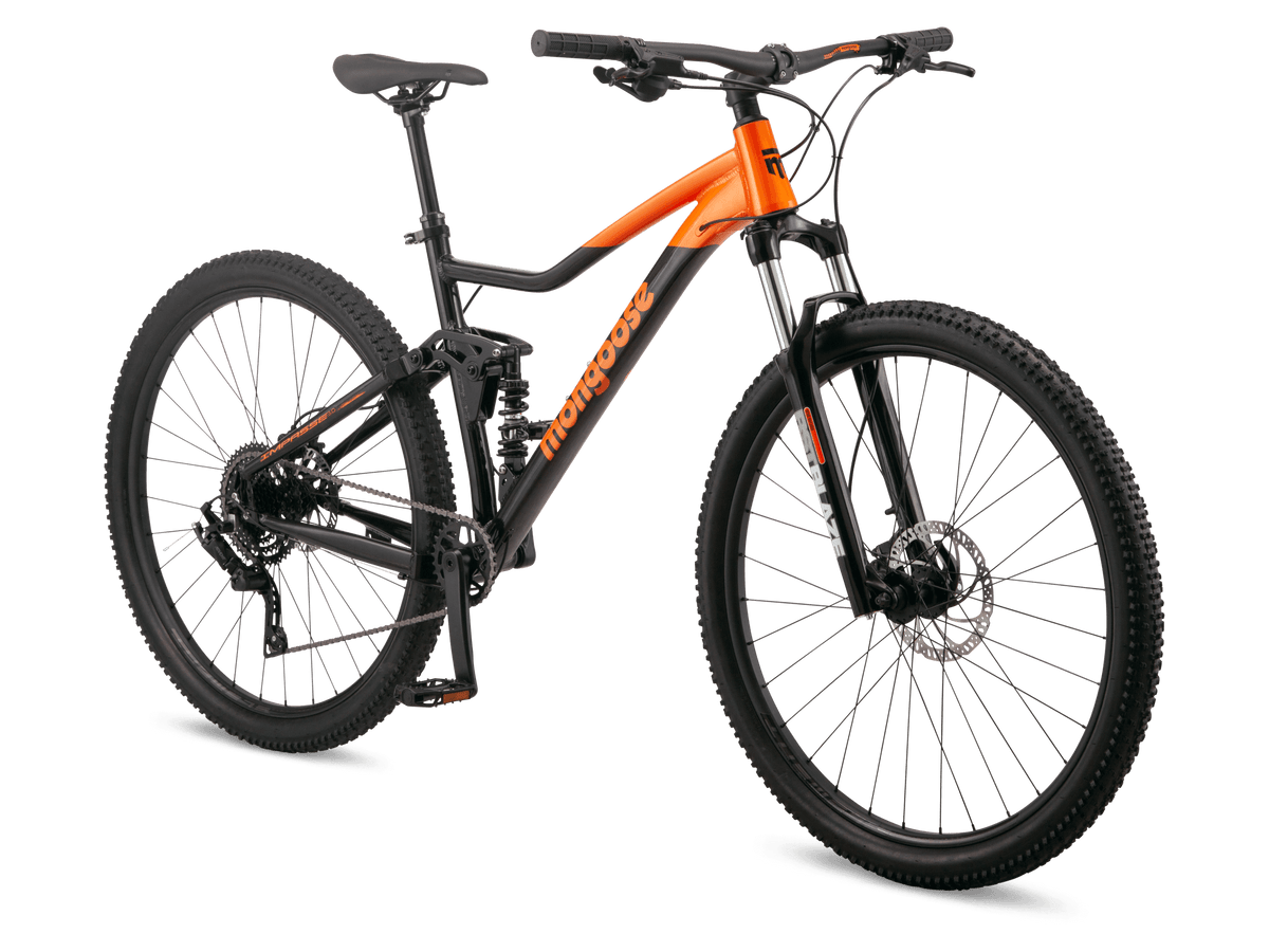 Mongoose Impasse 3.0 29-inch Full Suspension Mountain Bike