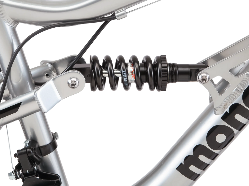 Mongoose Limestone 24-inch Kids Full Suspension Mountain Bike