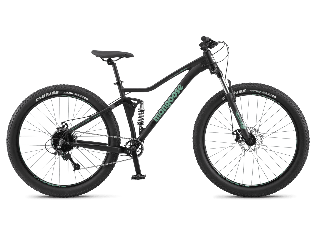 Mongoose Impasse 27.5-inch Full Suspension Mountain Bike