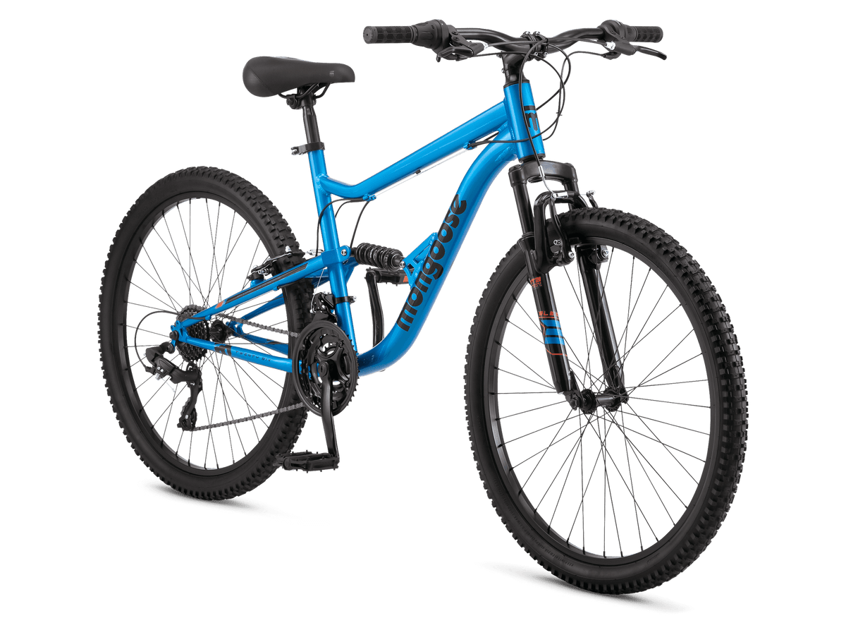 Mongoose Limestone 26-inch Full Suspension Mountain Bike