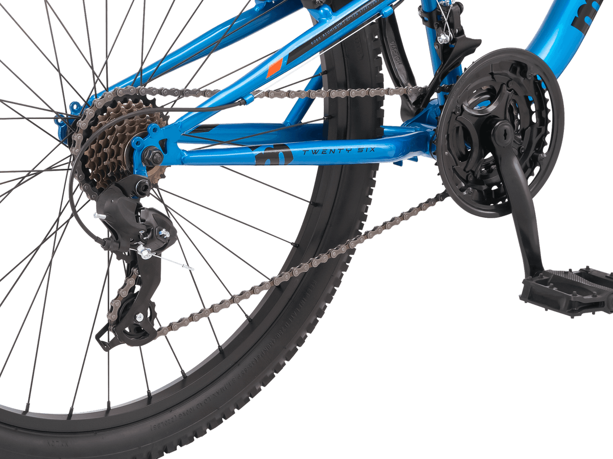Mongoose Limestone 26-inch Full Suspension Mountain Bike